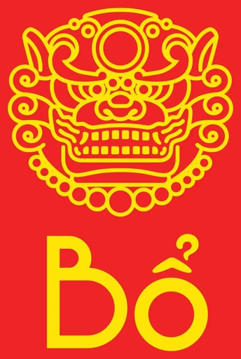 Логотип кафе Bổ («Бо»)